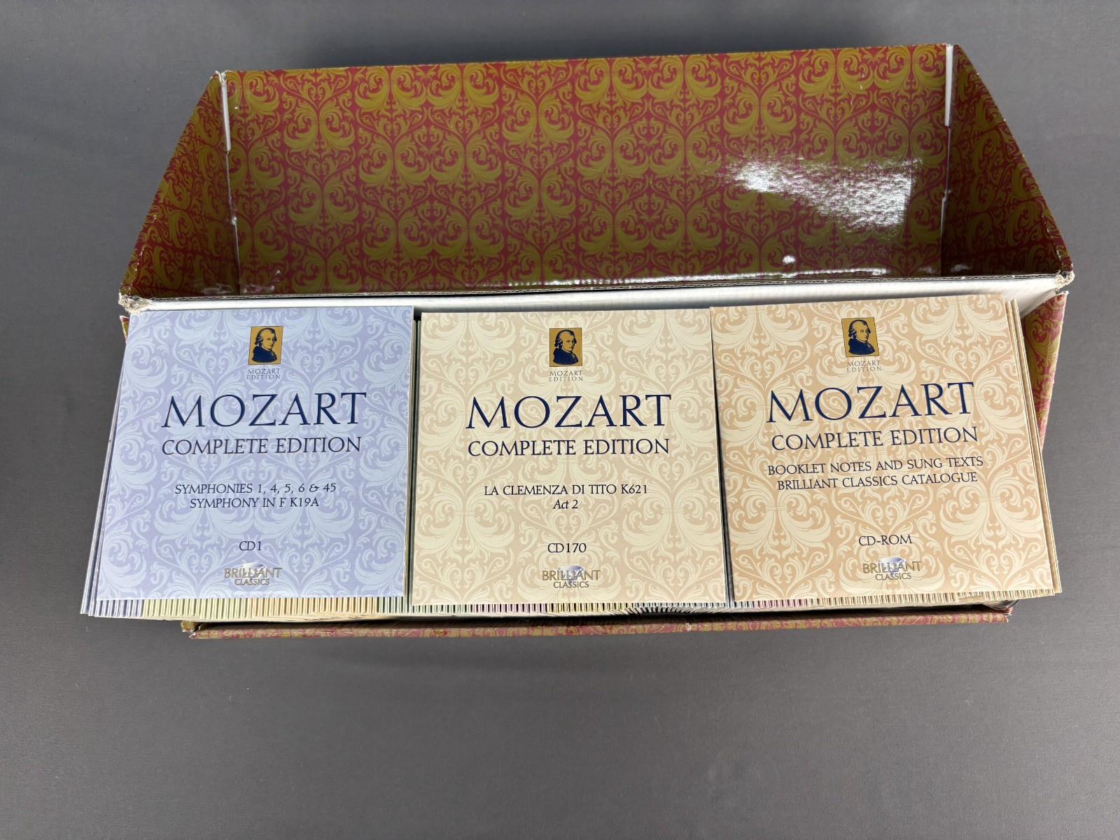 Brilliant Classics Mozart Complete Edition Box Set, 170 CDs +CD-ROM (2006)
