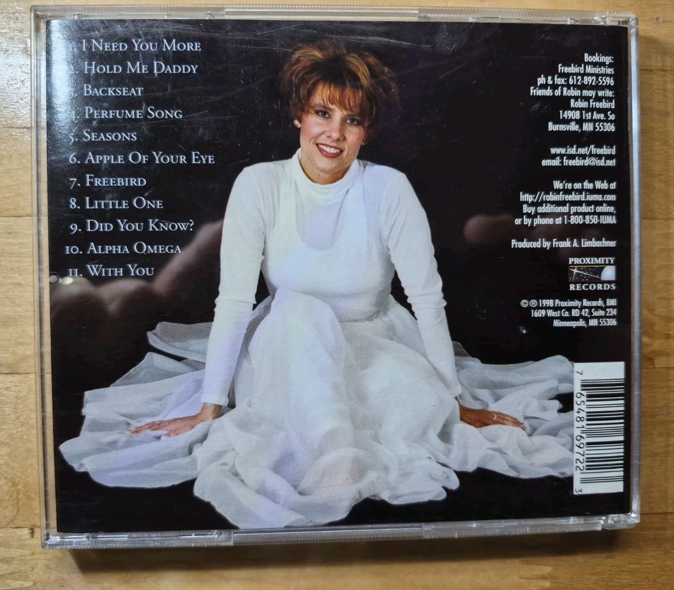 Robin Freebird - Uncaged CD (2001) Rare Indie Rock Pop Album - Great Condition