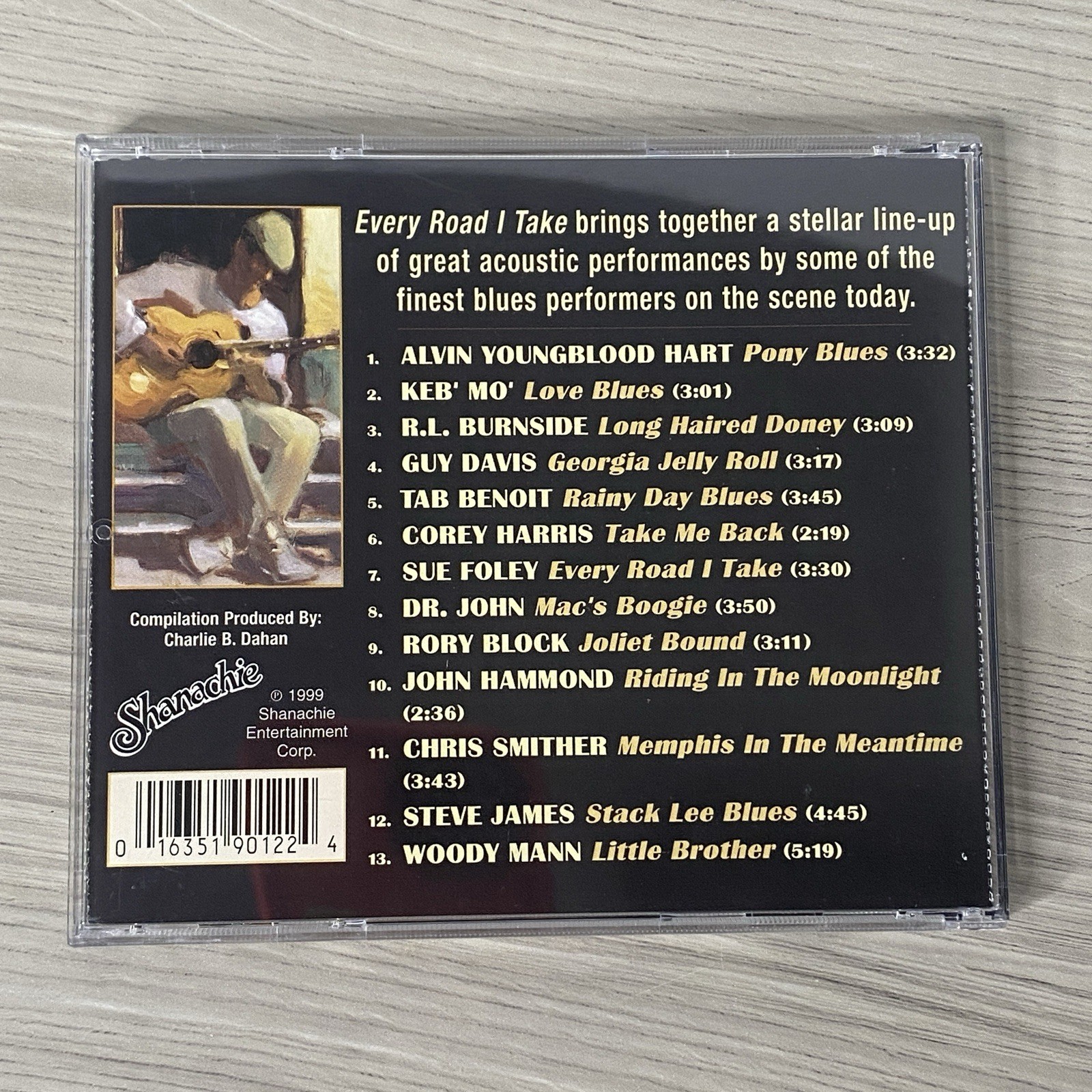 Every Road I Take: The Best of Contemporary Acoustic Blues by Various Artists CD