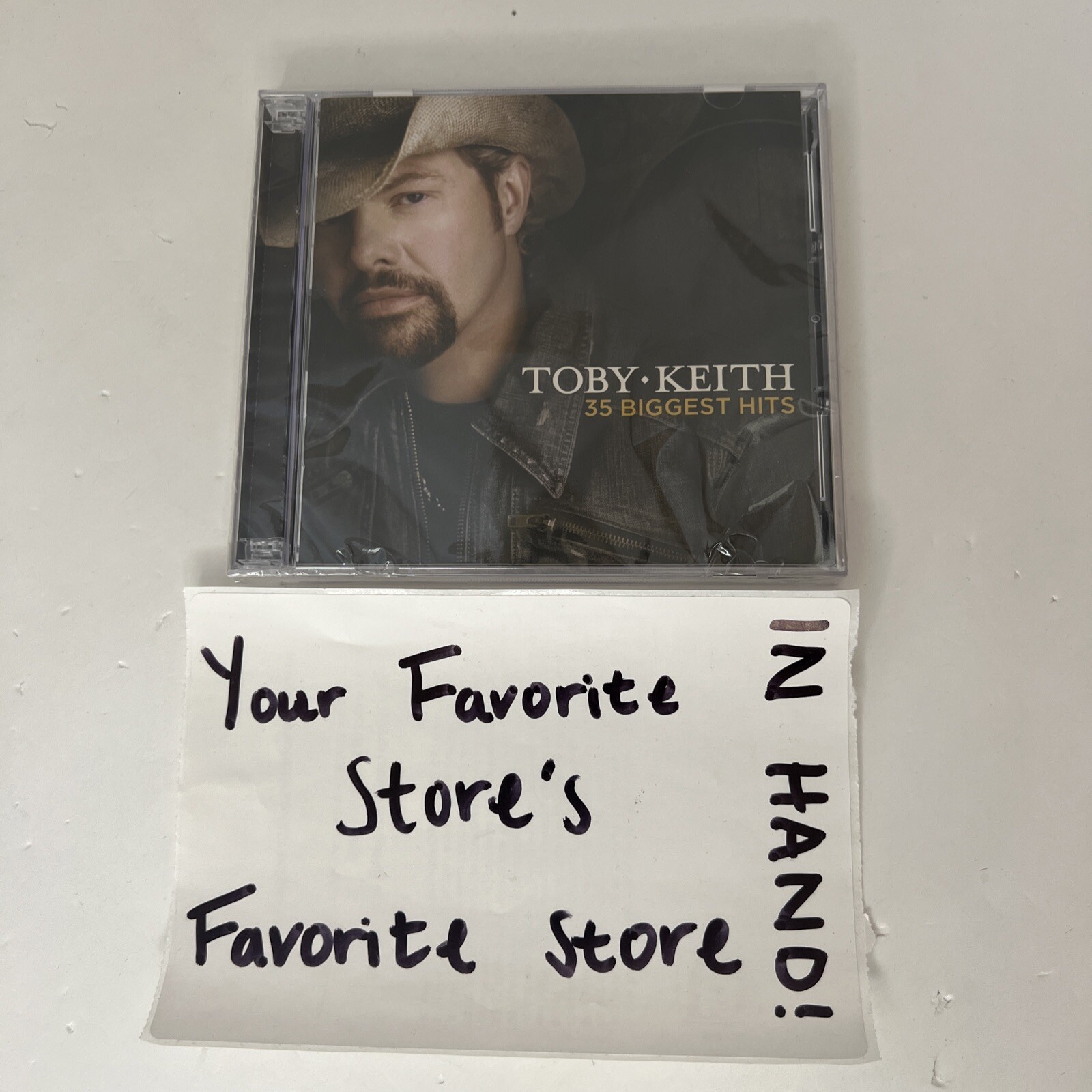 TOBY KEITH 35 BIGGEST HITS CD 35 Track 2 Disc Set - Brand New Sealed in Plastic!