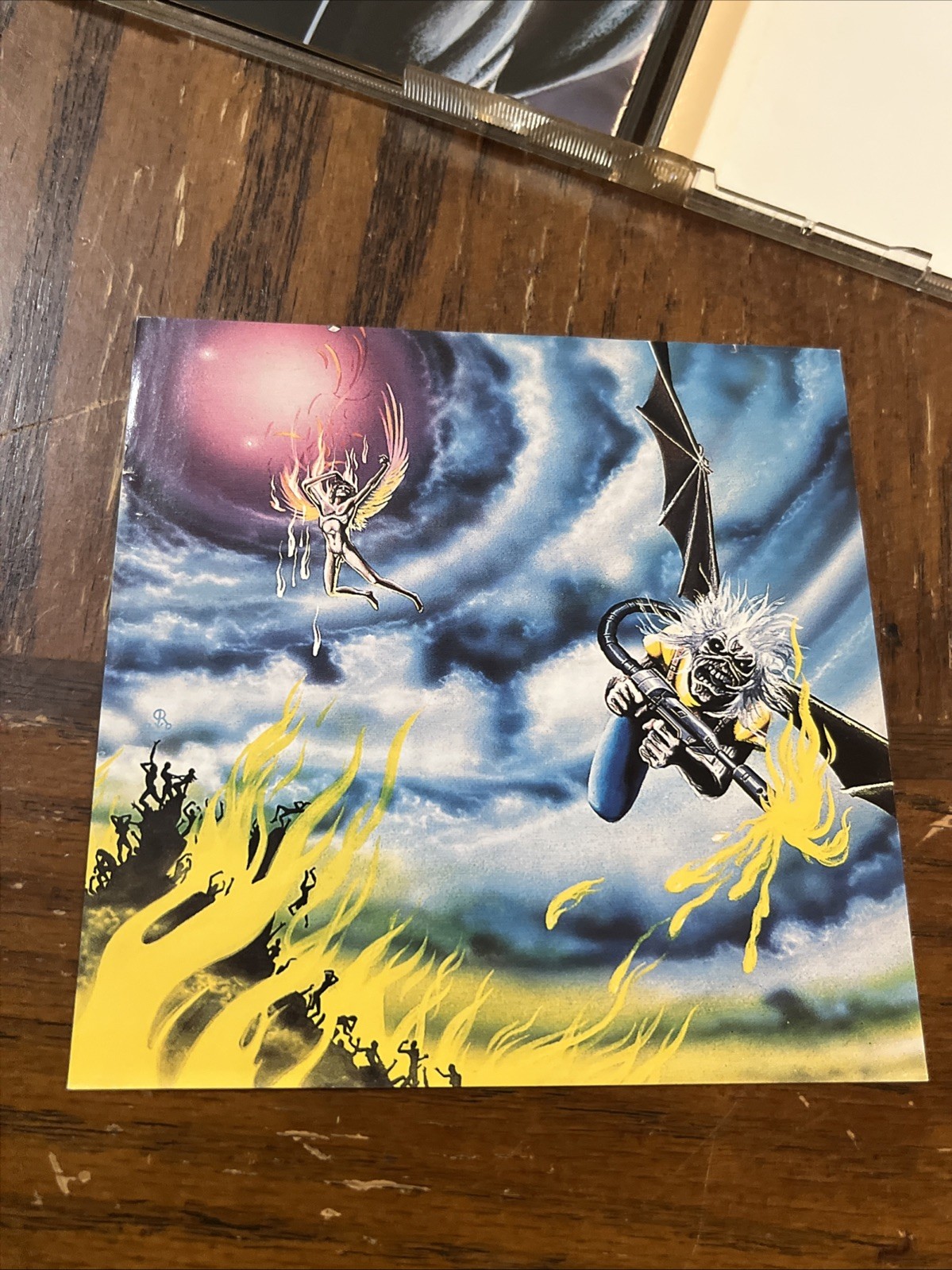 Iron Maiden Piece Of Mind 1995 CD Castle Records 2 CD Set With Insert Rare￼