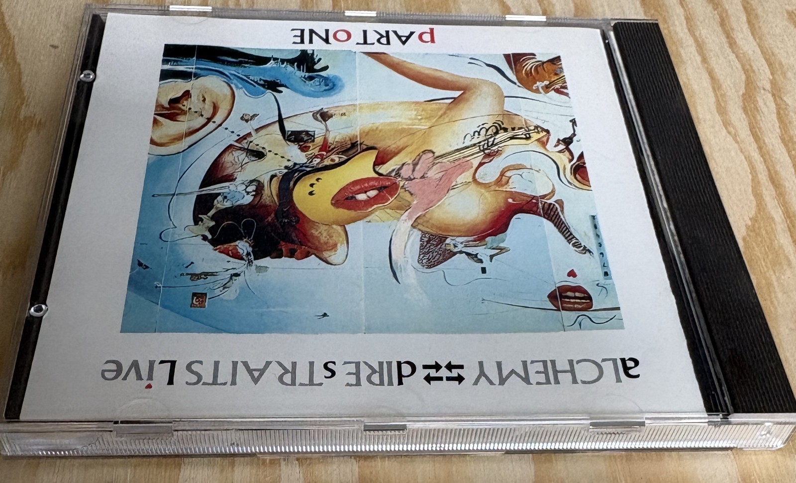 Dire Straits –Alchemy Live (D1)–Vertigo 818 244‑2 West Germany Red Fan Pressing