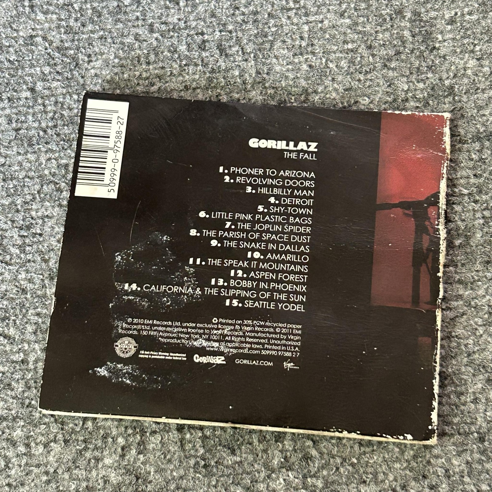 Gorillaz 4CD Now Now Humanz Singles Collection Fall Trip Hop Multicolor Album
