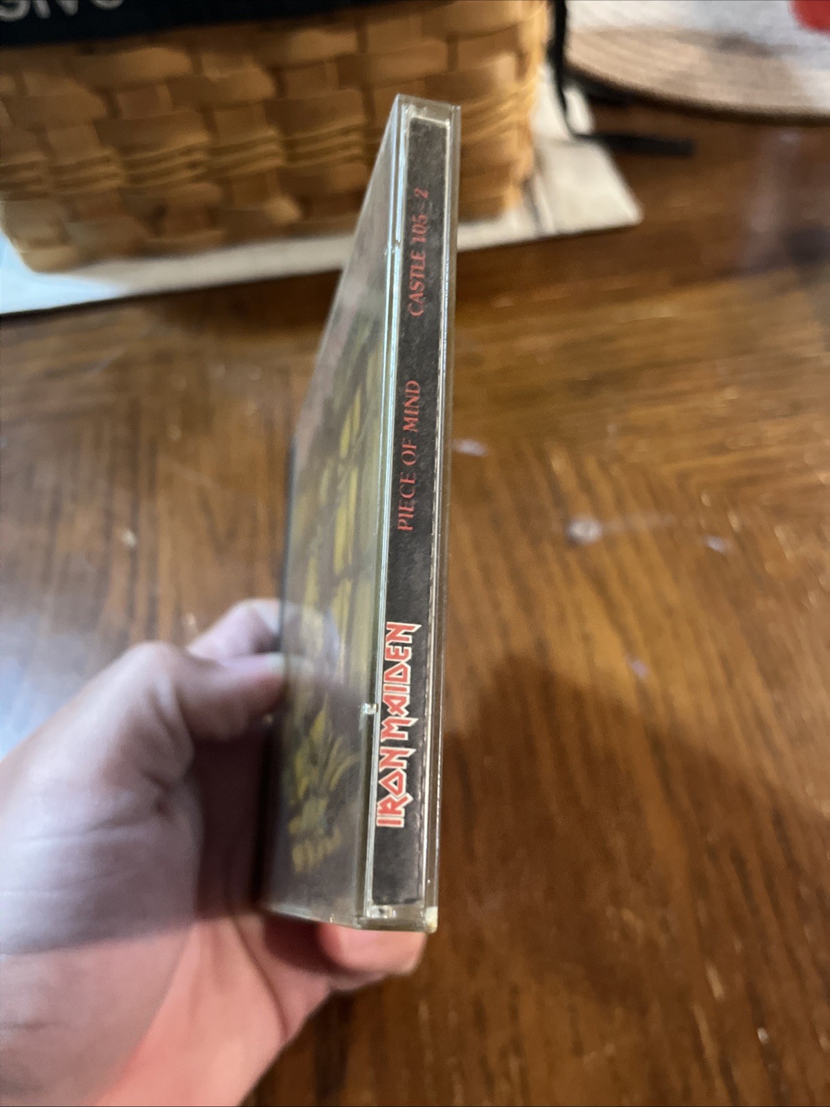 Iron Maiden Piece Of Mind 1995 CD Castle Records 2 CD Set With Insert Rare￼