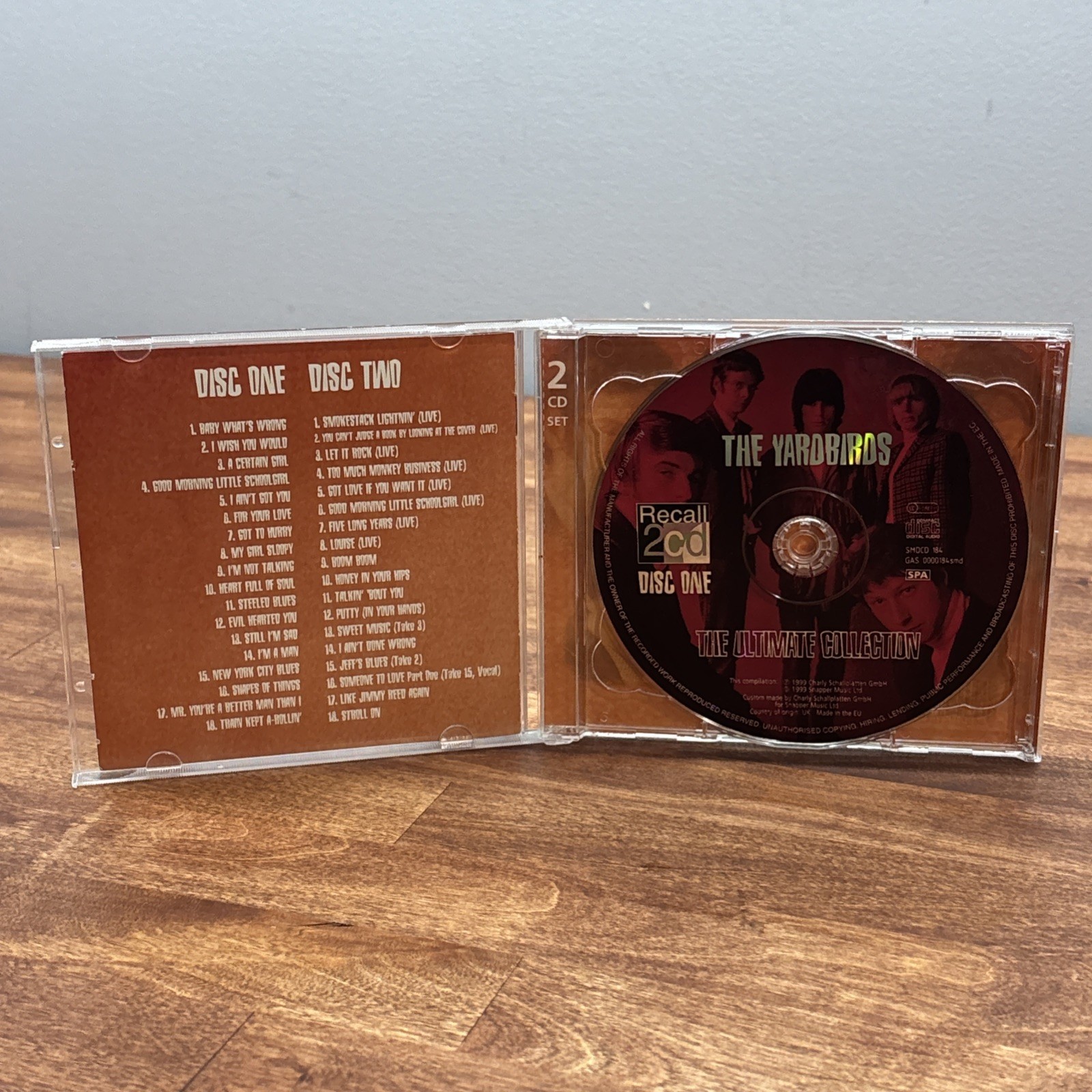 The Yardbirds The Ultimate Collection 2 CD Set 1999