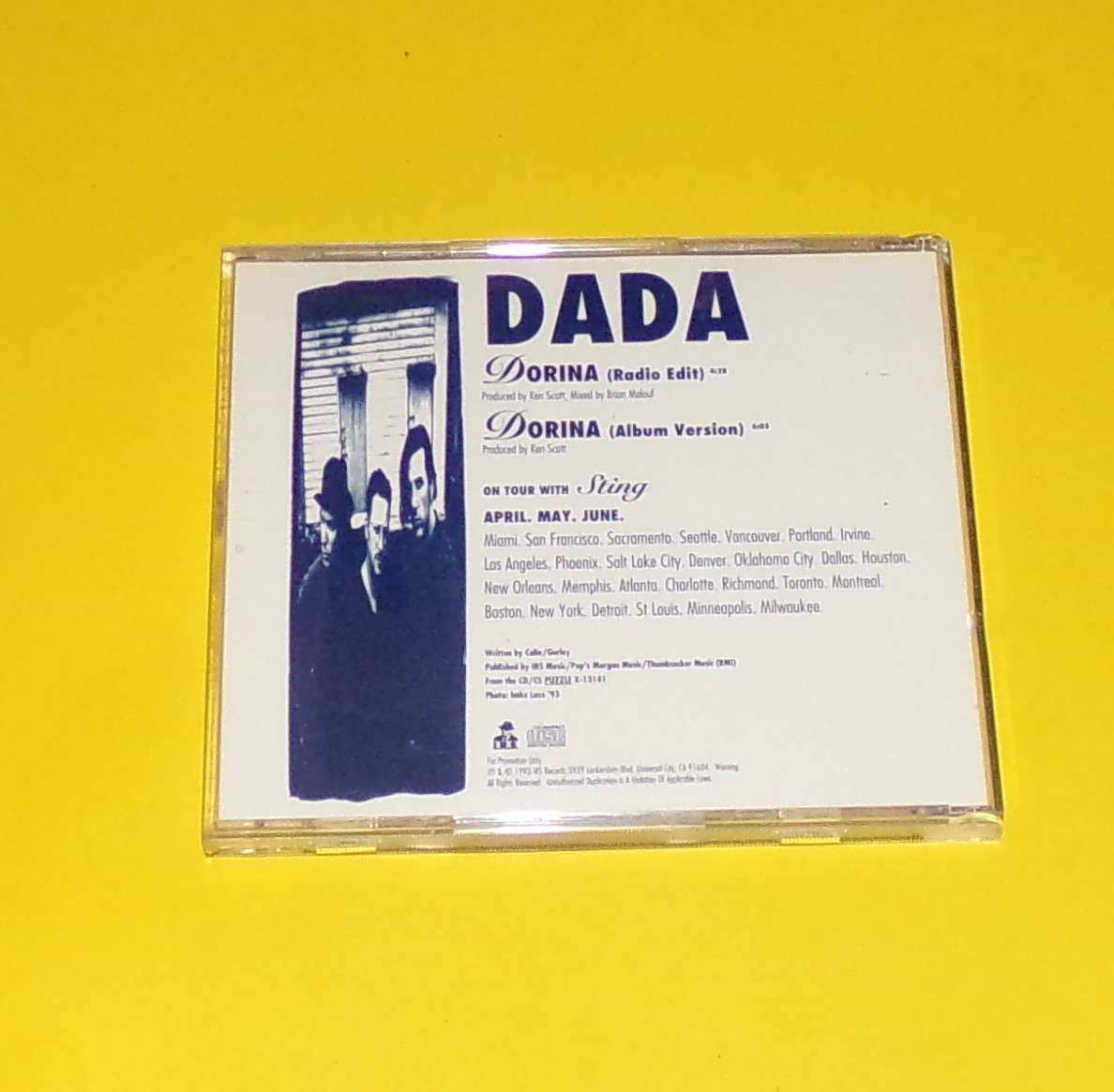 Dada “Dorina” Scarce US Promo Only CD