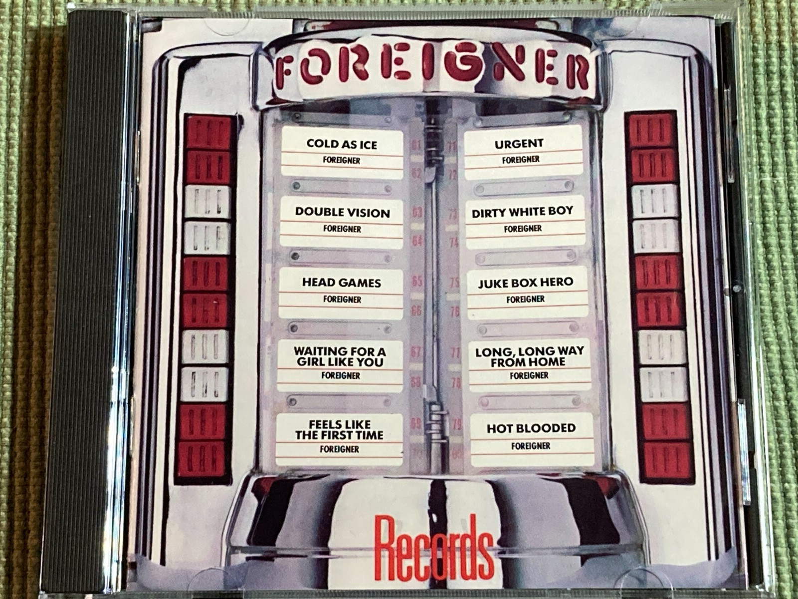 FOREIGNER RECORDS 10 TRACK CD LOU GRAMM FREE SHIPPING