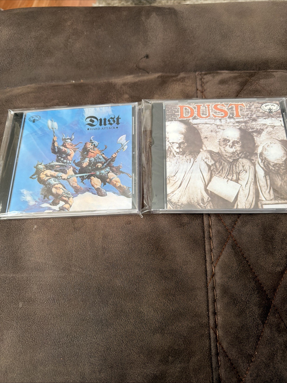 Dust - Hard Attack & Self-Titled 2 CD Lot - Proto-Metal Classics - Mint