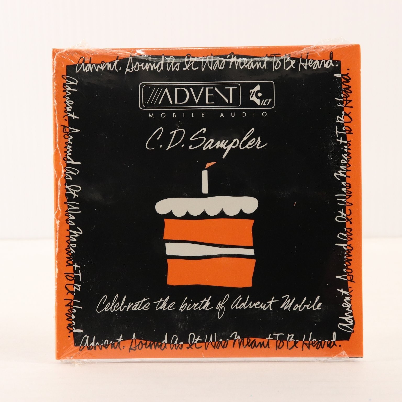 Advent Mobile Audio CD Sampler 1992 Promo Sound Demo Rock Pop SEALED New