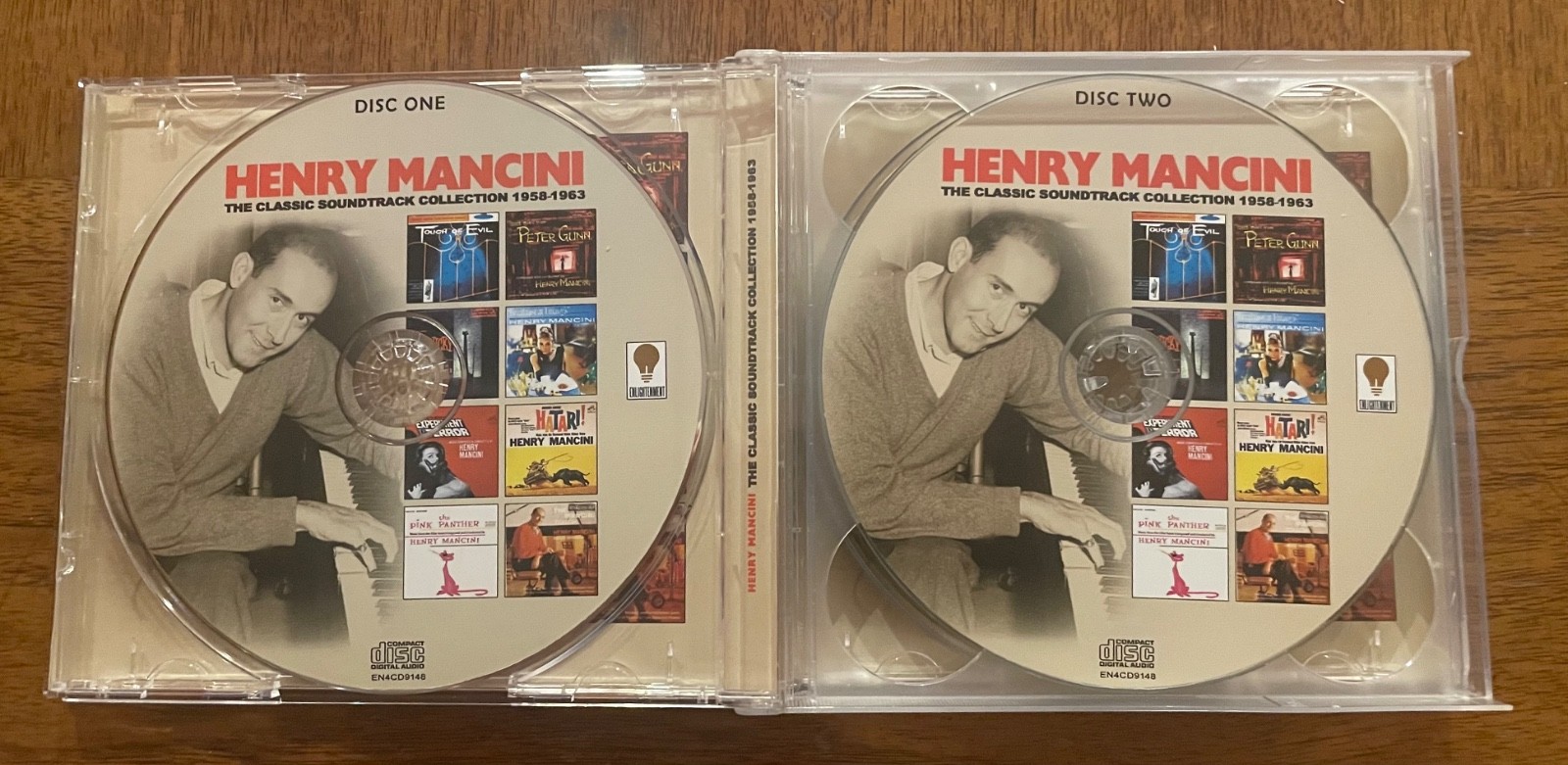 Henry Mancini-The Classic Soundtrack Collection 1958-1963-4 CD Set. Jazz. Theme