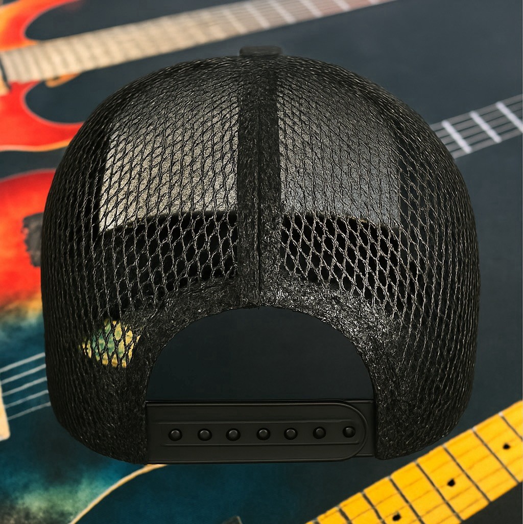 THE ROLLING STONES 🇬🇧 PATCHED REGULAR TRUCKER HAT 🇬🇧 SNAPBACK