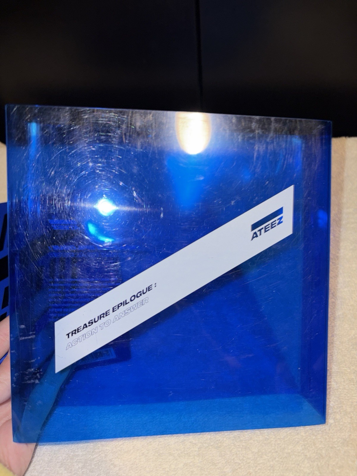 Ateez Treasure Epilogue: Action to Answer Blue CD Box Set CD NO PHOTOCARDS