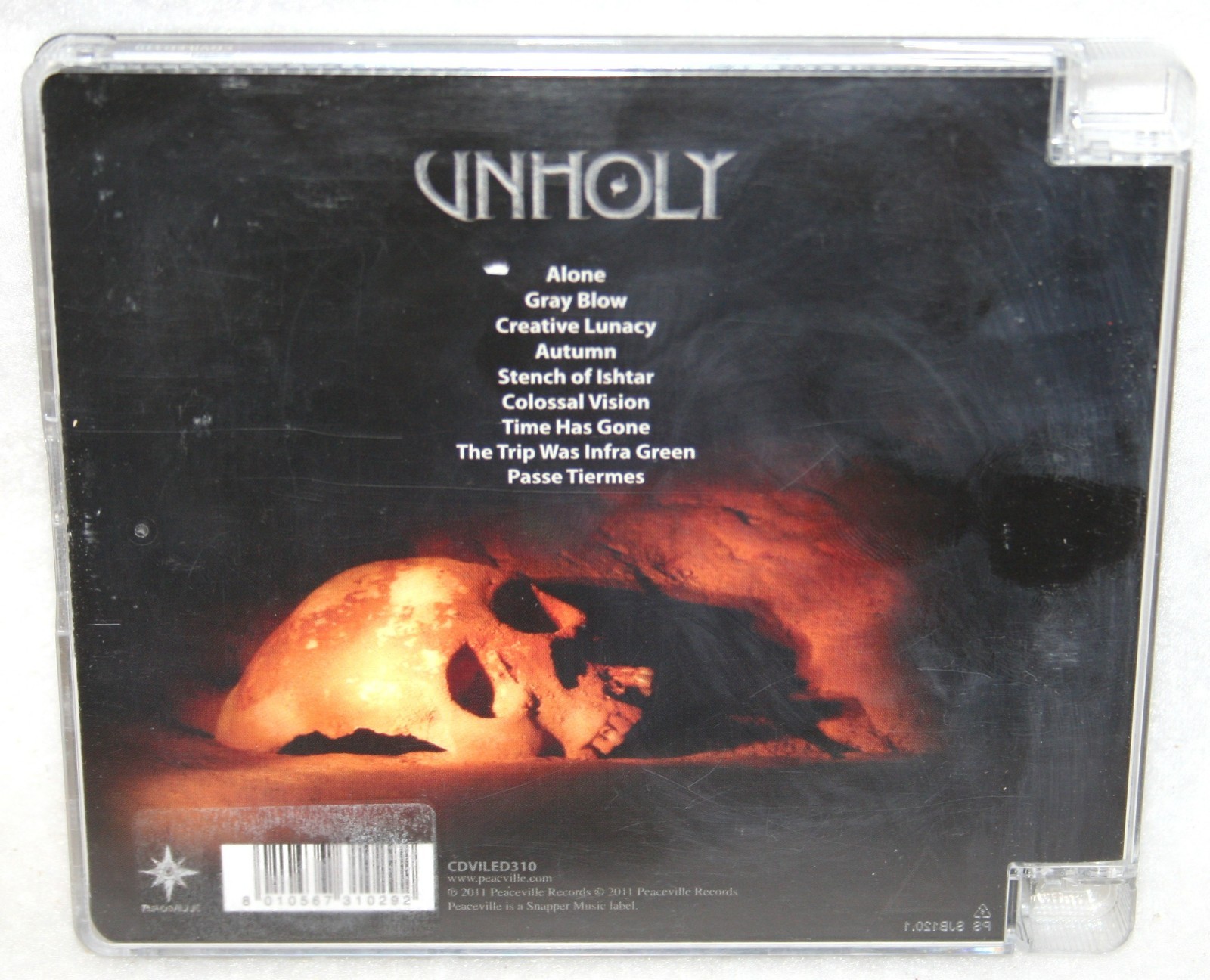 UNHOLY From The Shadows CD Finland Death Doom Black Metal SUPER JEWEL CASE UK
