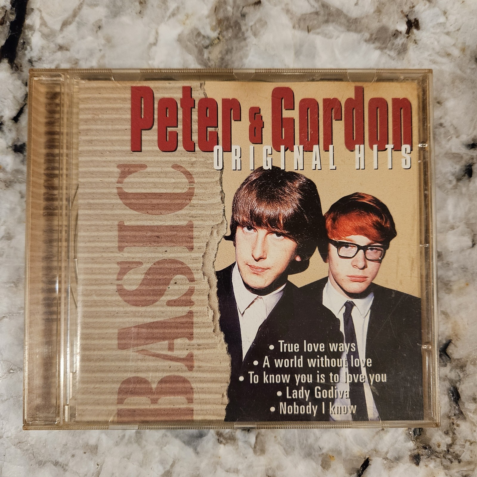 Original Hits by Peter & Gordon (CD, Sep-1995, Disky) FREE SHIPPING!