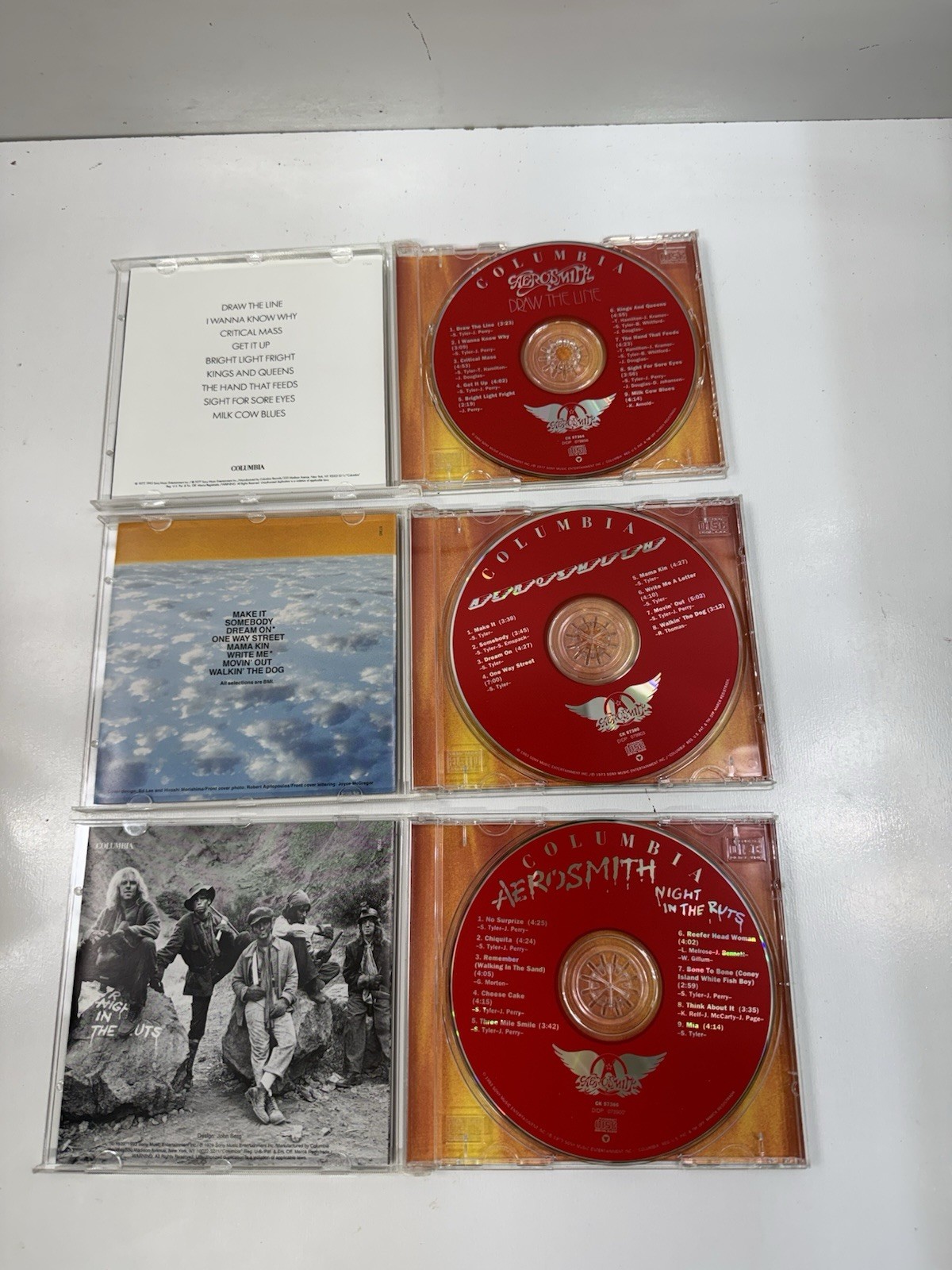 Aerosmith *Box of Fire* 🔥 13-CD Limited Edition Box Set Columbia Records 1994