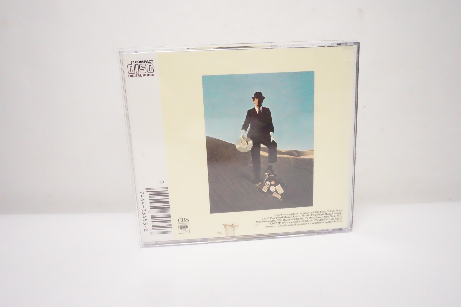 Pink Floyd - Wish You Were Here - CD  - CBS CK 33453 - 07464334532 - VG