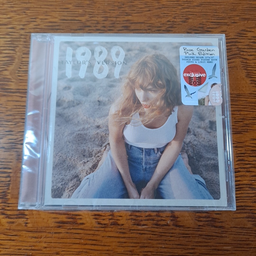 Taylor Swift 1989 (Taylor's Version) Rose Garden Pink Edition CD New W/ Photos