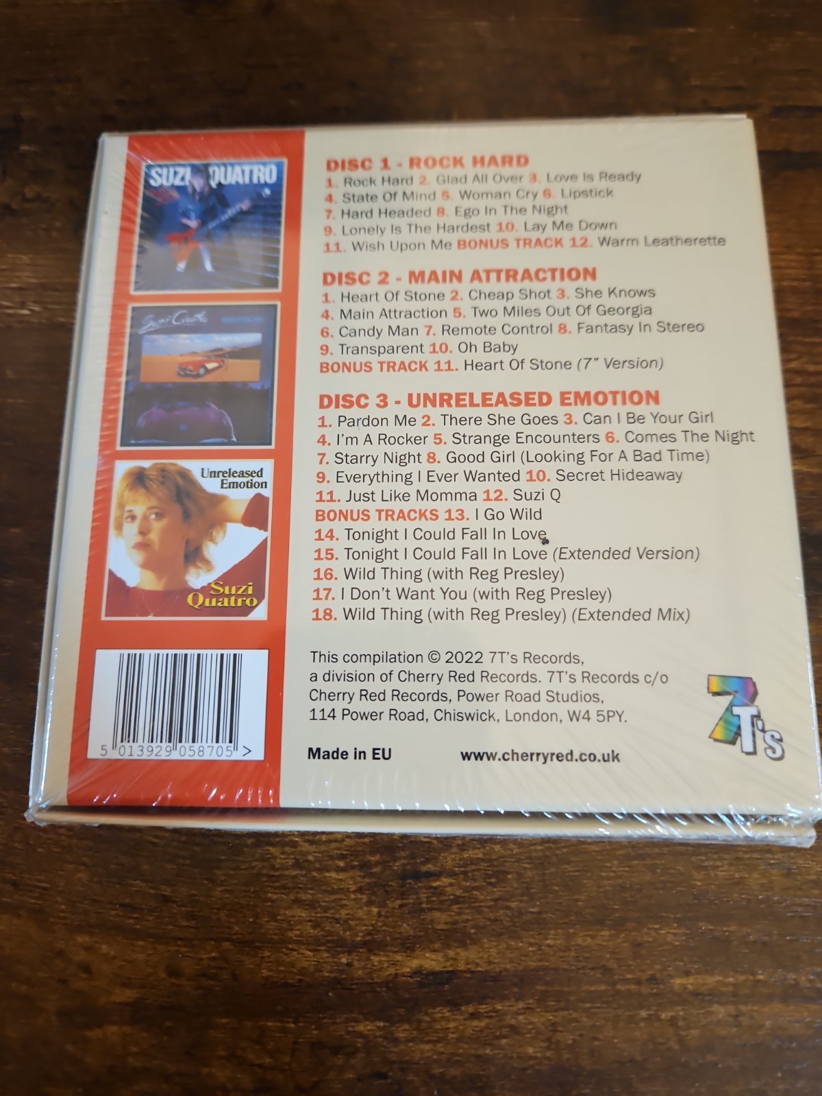 SUZI QUATRO - THE ALBUMS 1980-1986 CD BOX SET BRAND NEW SEALED UK IMPORT 3CD SET