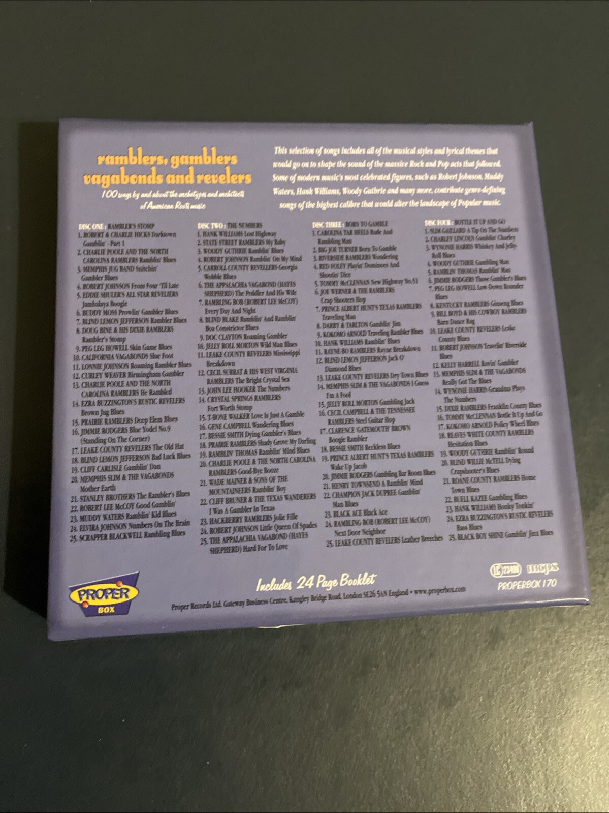 Ramblers, Gamblers, Vagabonds And Revelers [4CD]