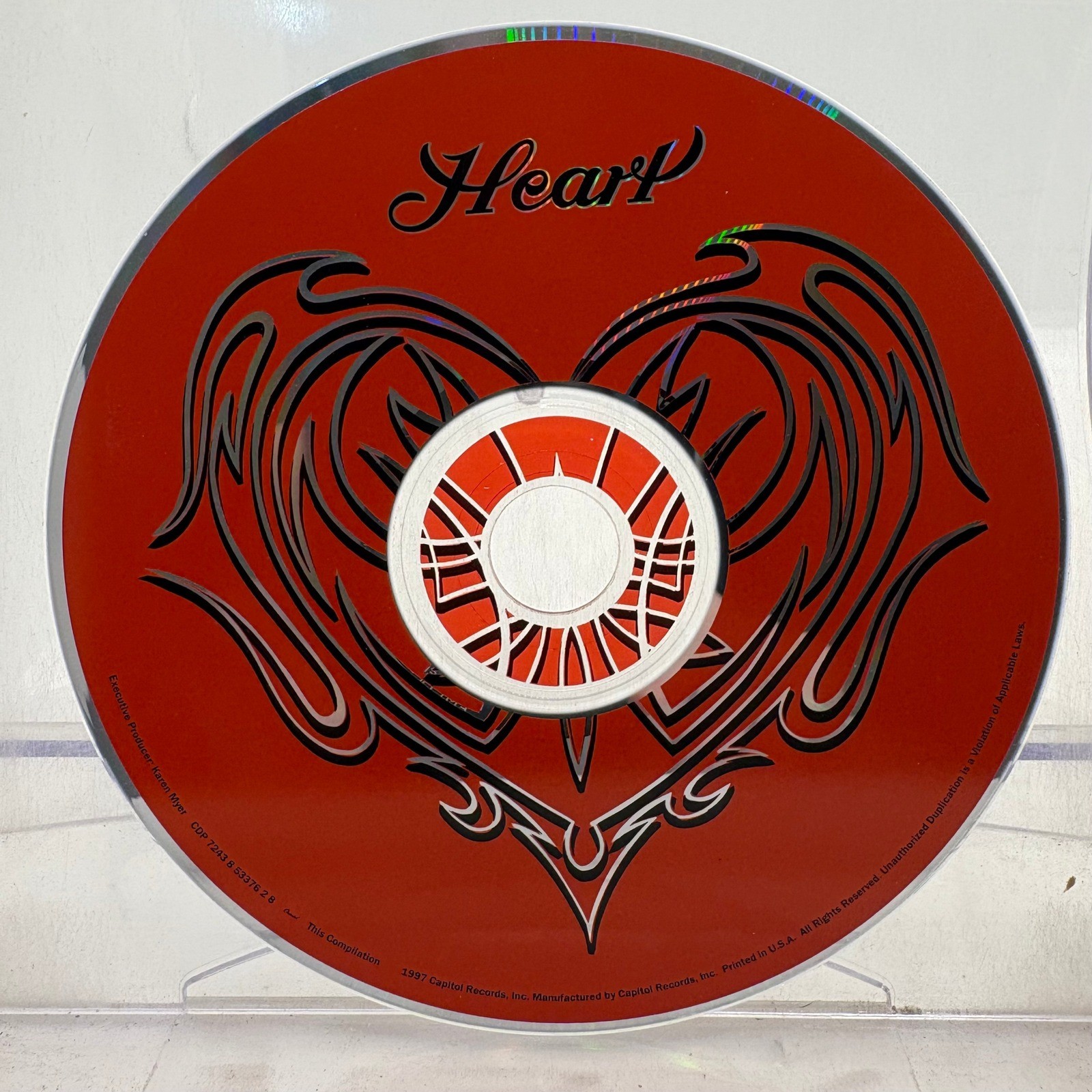 Heart Greatest Hits CD 1997 Capitol Records 7243 8 53376 2 8 Rock Music Disc
