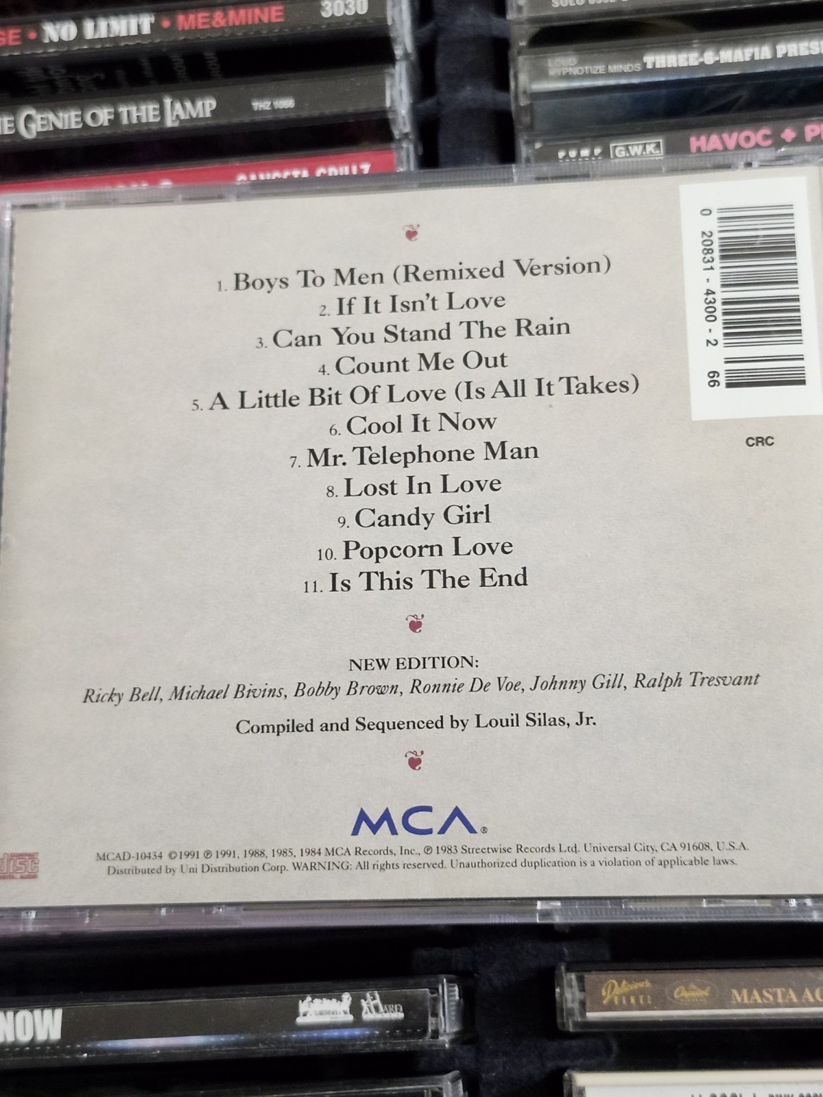 New Edition's Greatest Hits Vol 1 CD