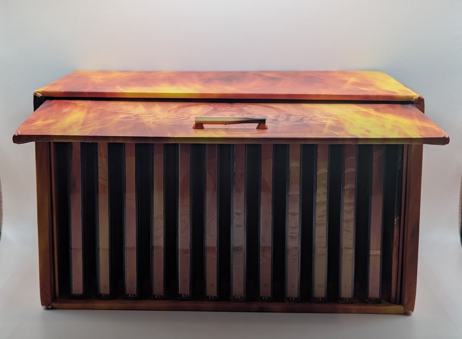 AEROSMITH: BOX OF FIRE LIMITED EDITION 12-DISC CD BOX SET (1994) Complete