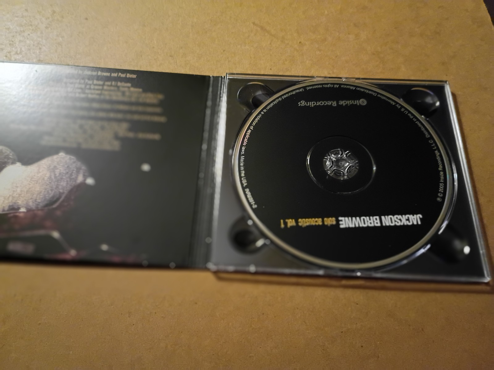 Solo Acoustic 1 by Browne, Jackson (CD, 2005) Very Good Condition