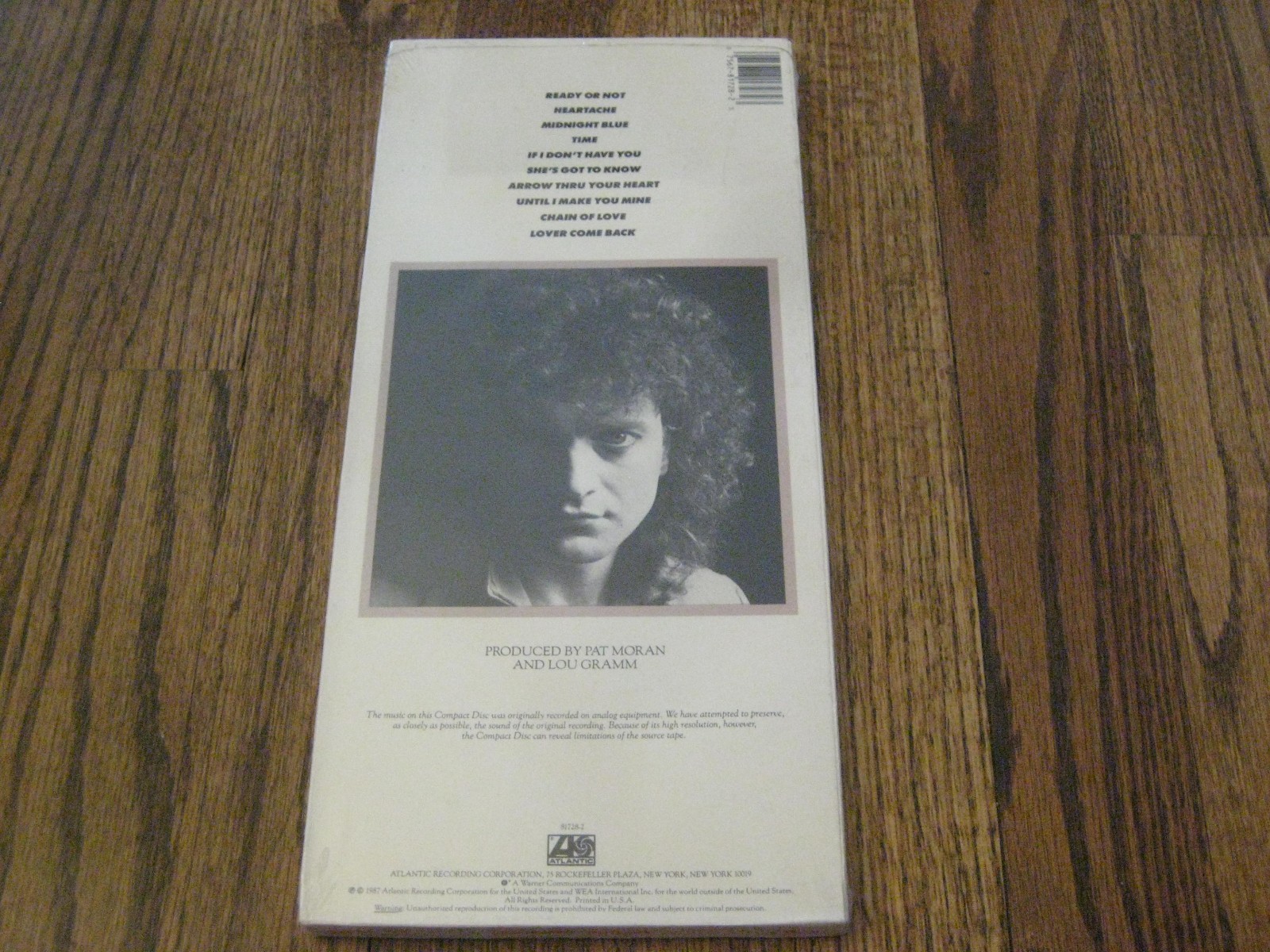 Lou Gramm Ready or Not SEALED Cd longbox-New-Rare! Foreigner Midnight Blue
