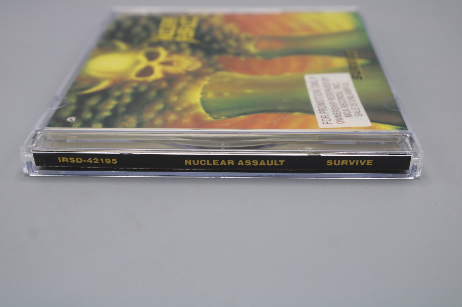 Nuclear Assault – Survive CD Rare HTF Promo 1988 IRS Combat Thrash Speed Metal