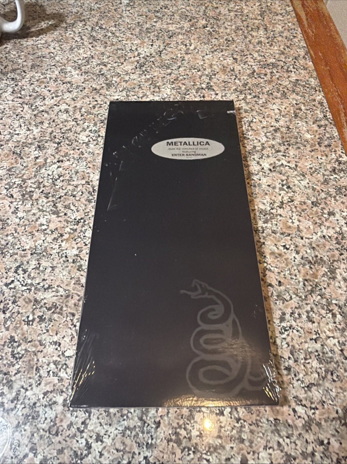 Metallica 1991 Sealed Long Box The Black Album - CD OOP RARE HYPE