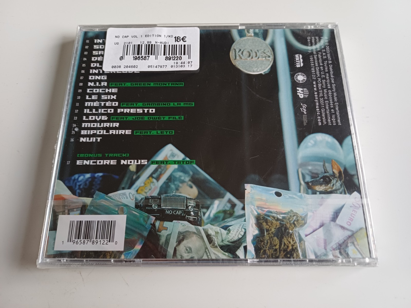 KODES No Cap Volume 1 Cd Album New Factory Sealed Free P&P