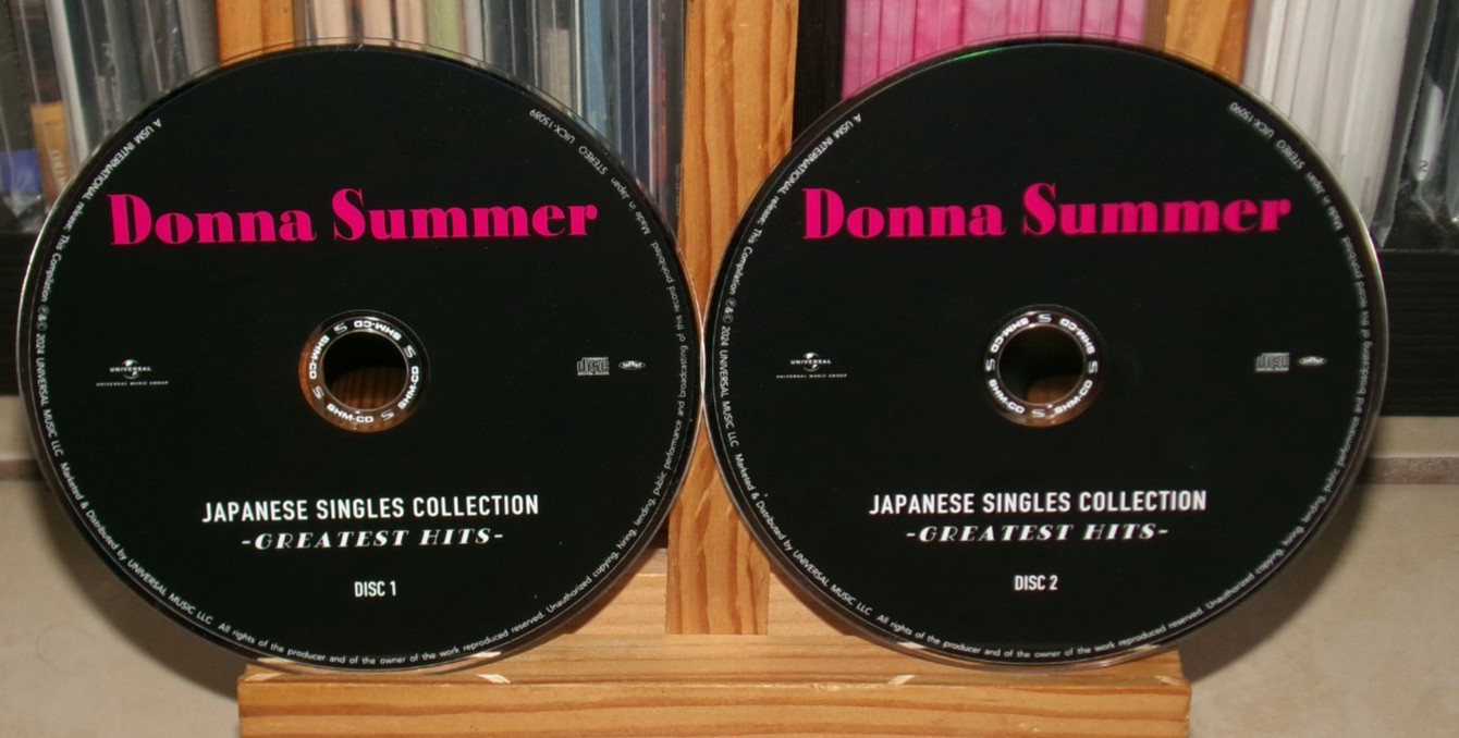 DONNA SUMMER JAPANESE SINGLES COLLECTION 4CD HOT STUF BAD GIRLS LAST DANCE IFEEL