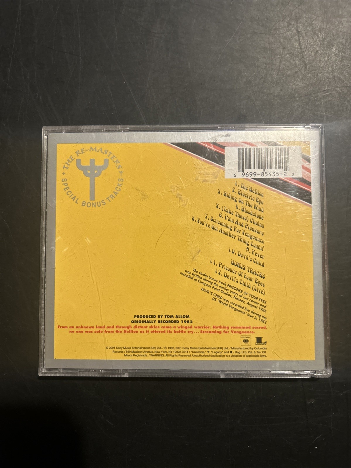 Judas Priest - Screaming for Vengeance [Bonus Tracks] [Remaster] (CD, May-2001)