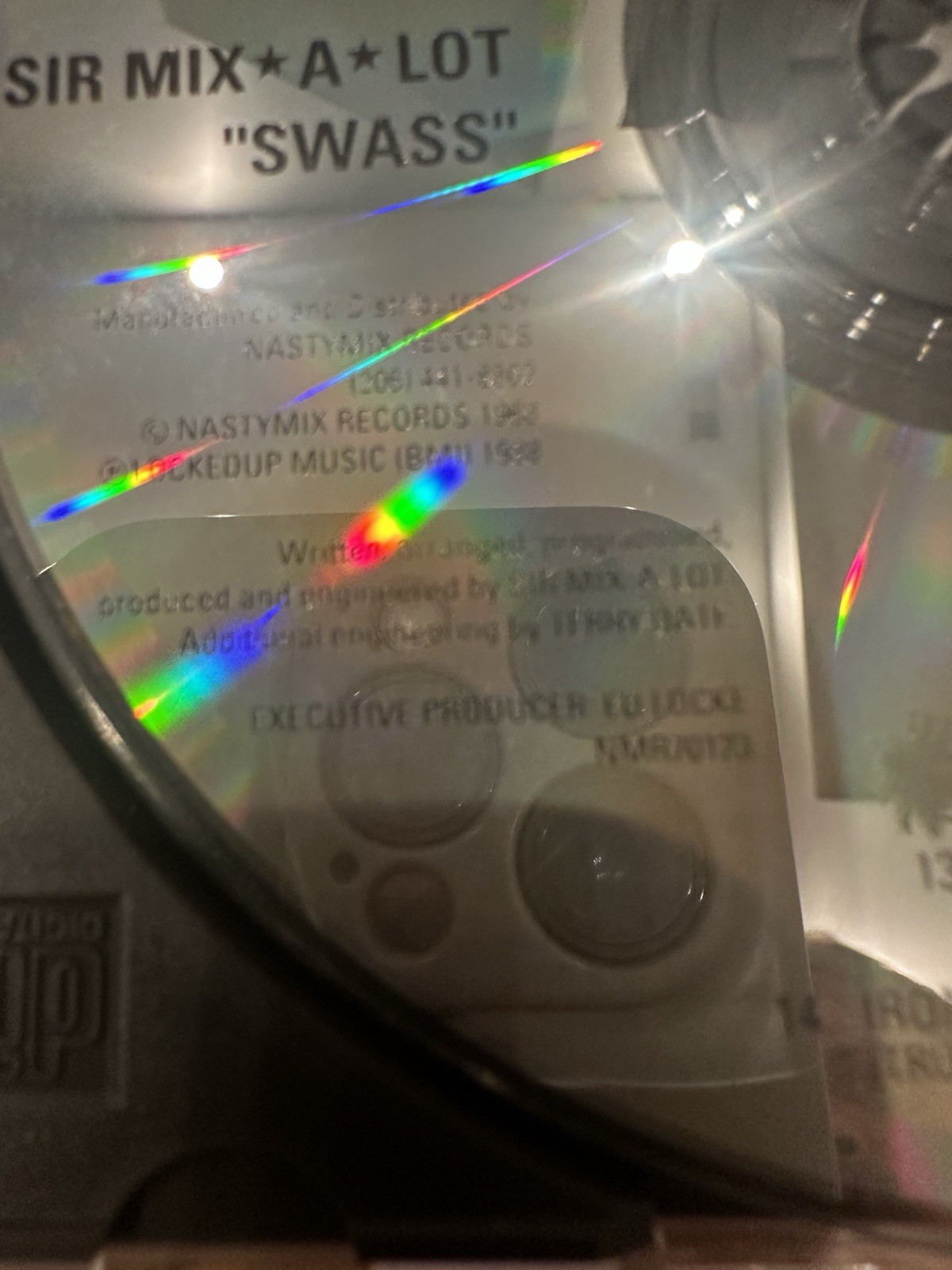 SIR MIX A LOT Seminar CD Nastymix NMCD 70150-2 Locked Up Music Original 1989 NM