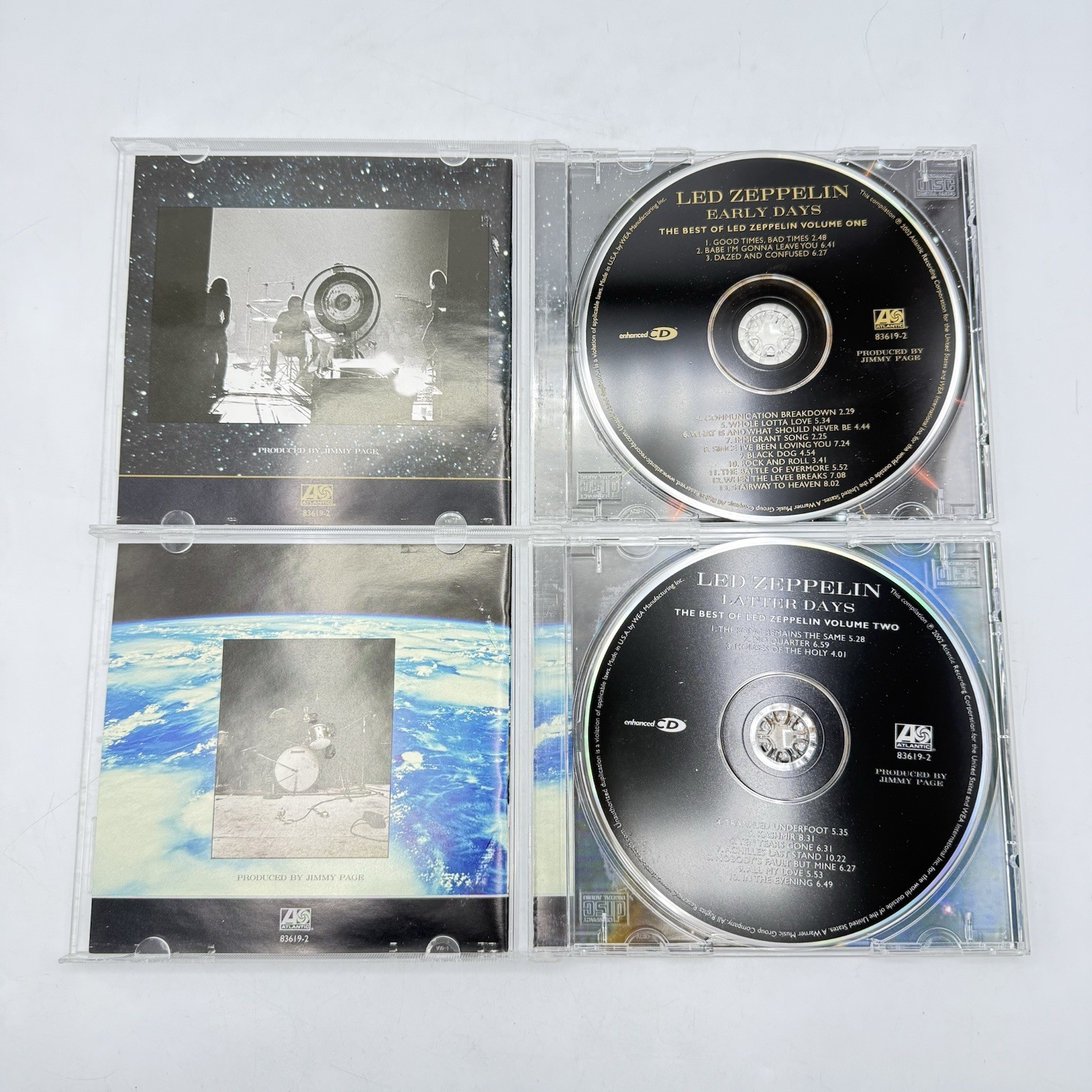 Led Zeppelin: Early Days & Latter Days Vol 1 & 2 (2 CD Set 2002)