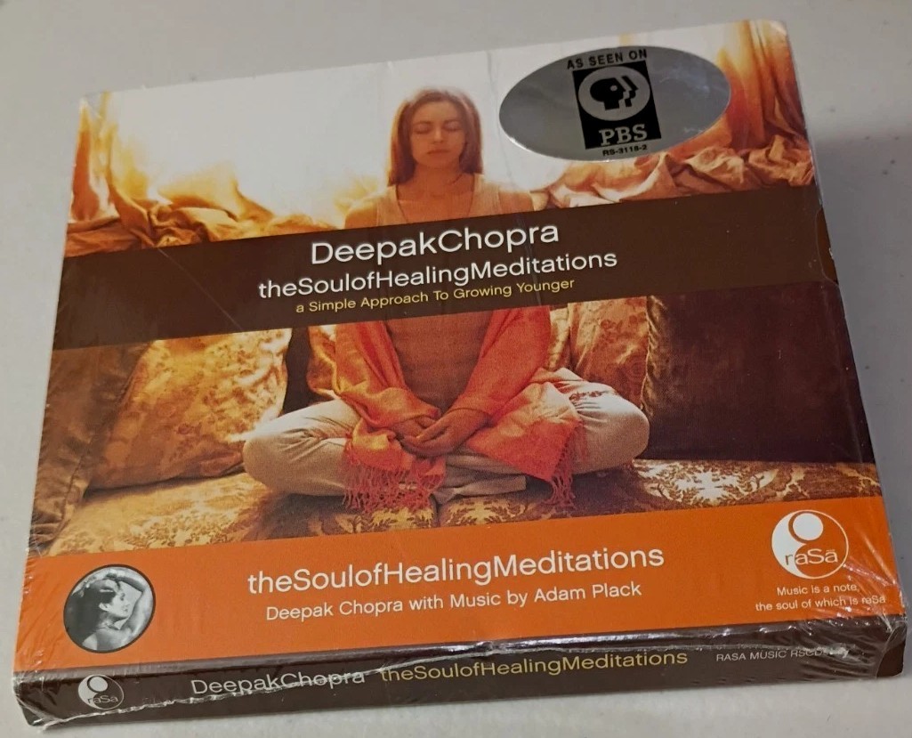 DEEPAK CHOPRA The Soul Of Healing Meditations CD NEW SEALED PBS As Seen On TV
