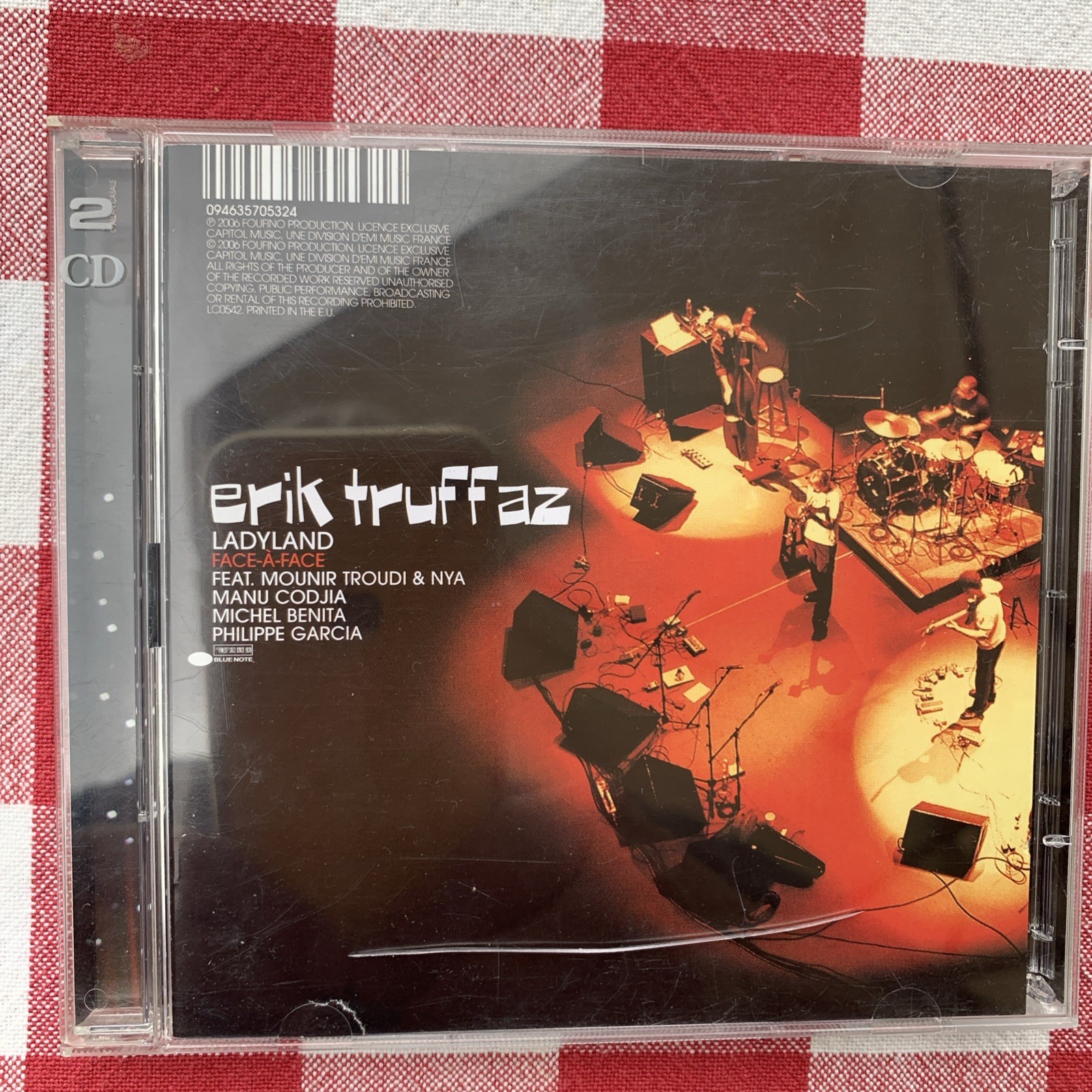 Erik Truffaz : Face a Face (Live, 2006) Double CD Album