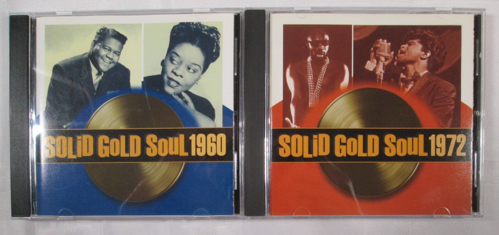 CD Lot Of 15 Solid Gold Soul Time-Life Compilations - Includes 1950s To 1970s