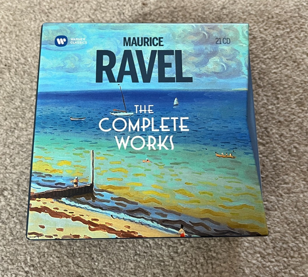 Maurice Ravel The Complete Works 21 CD Box Set Classical Warner Classics