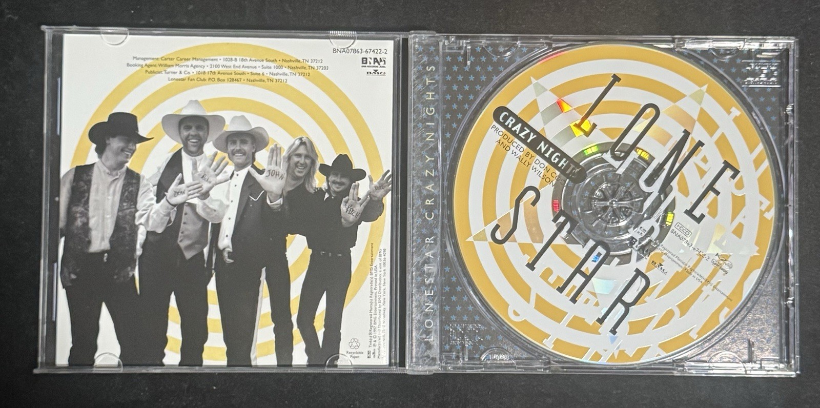 Crazy Nights by Lonestar (CD, 2004)