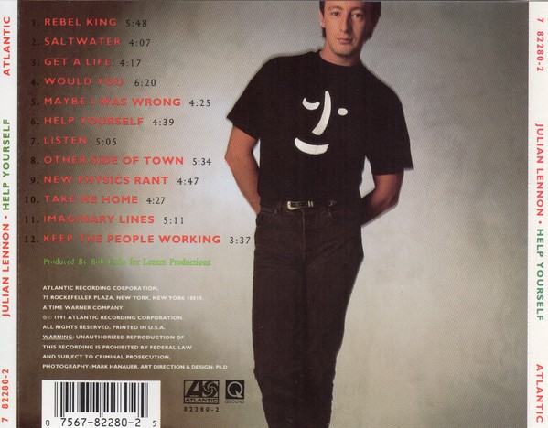 Julian Lennon - Help Yourself (CD) - ROCK / USED *NEAR MINT*