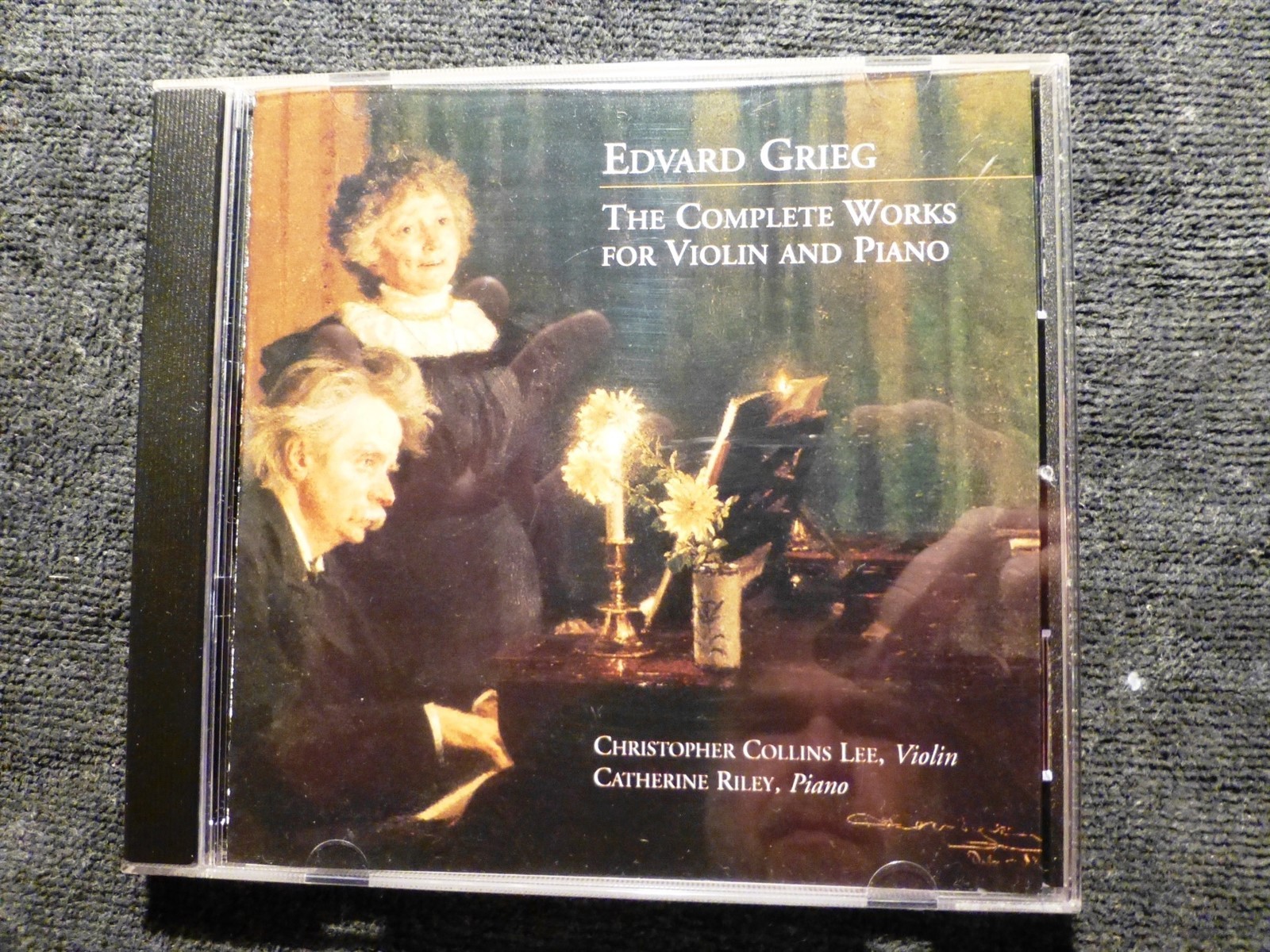 Edward Grieg Complete Works CHRISTOPHER COLLINS LEE Violin CATHERINE RILEY Piano