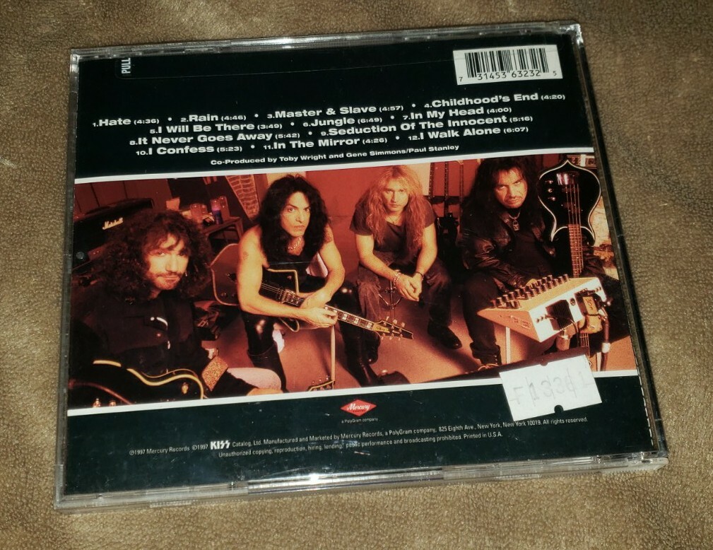 KISS cd CARNIVAL OF SOULS bruce kulick