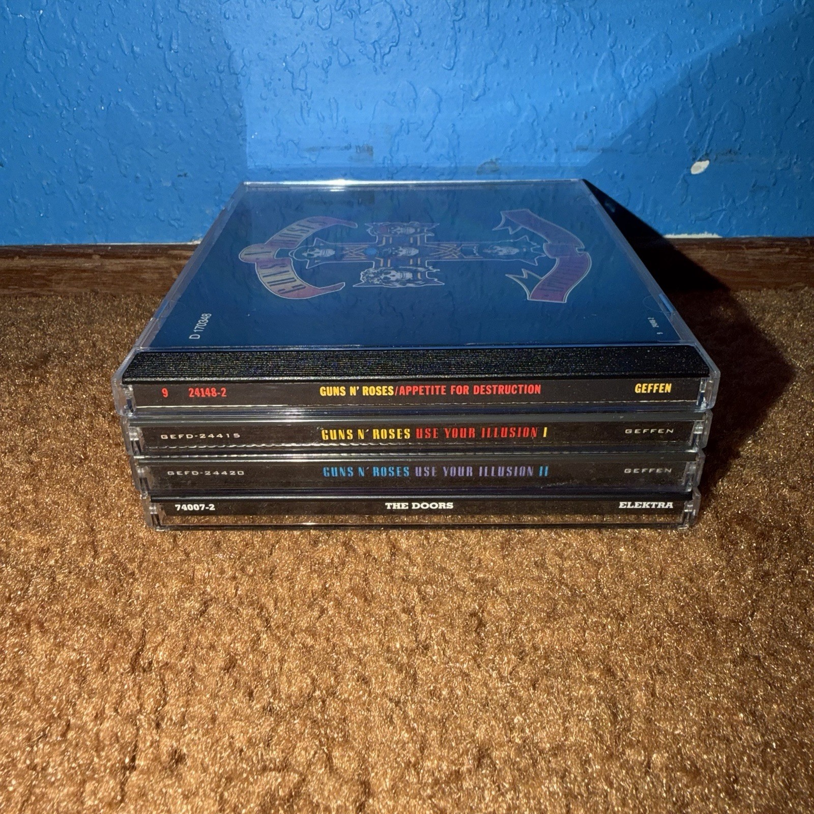 Guns N Roses CD Lot Appetite Use Your Illusion I II The Doors