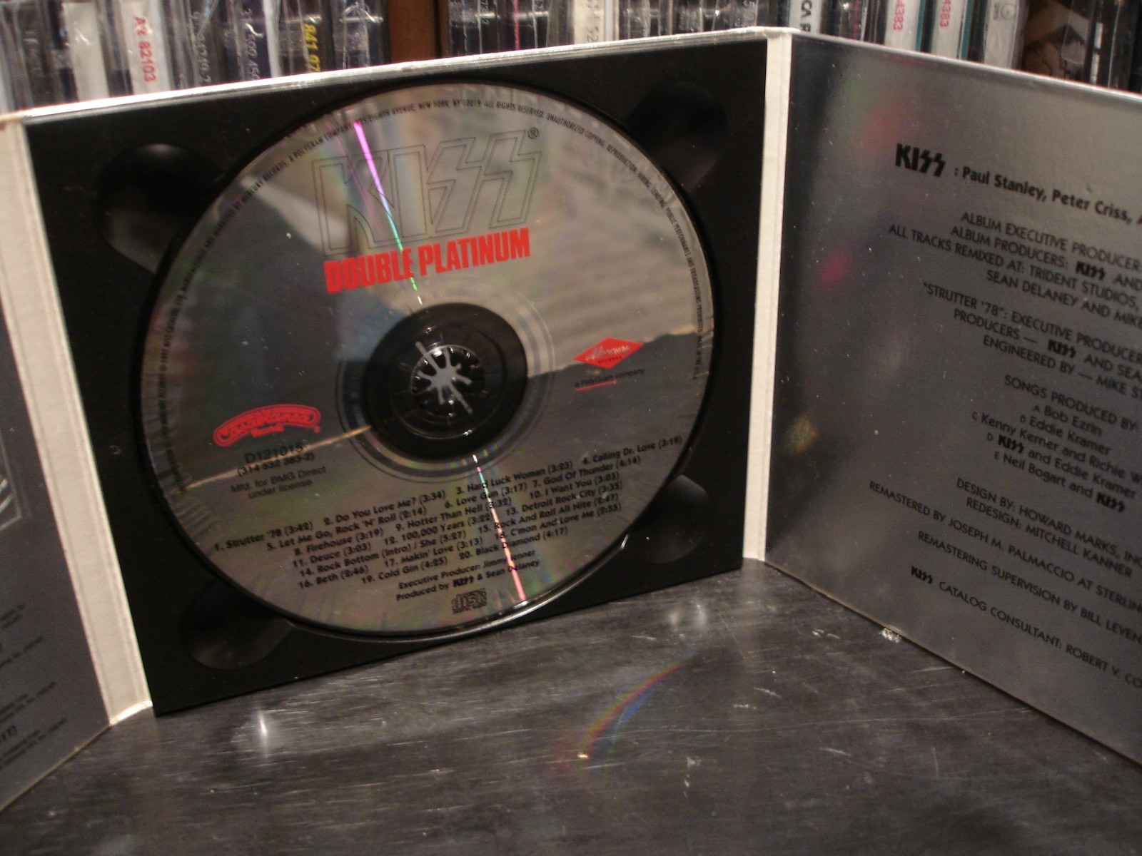 KISS ~ Double Platinum ~ (Vintage Digipak CD, 1997 Mercury – 314 532 383-2 BMG)