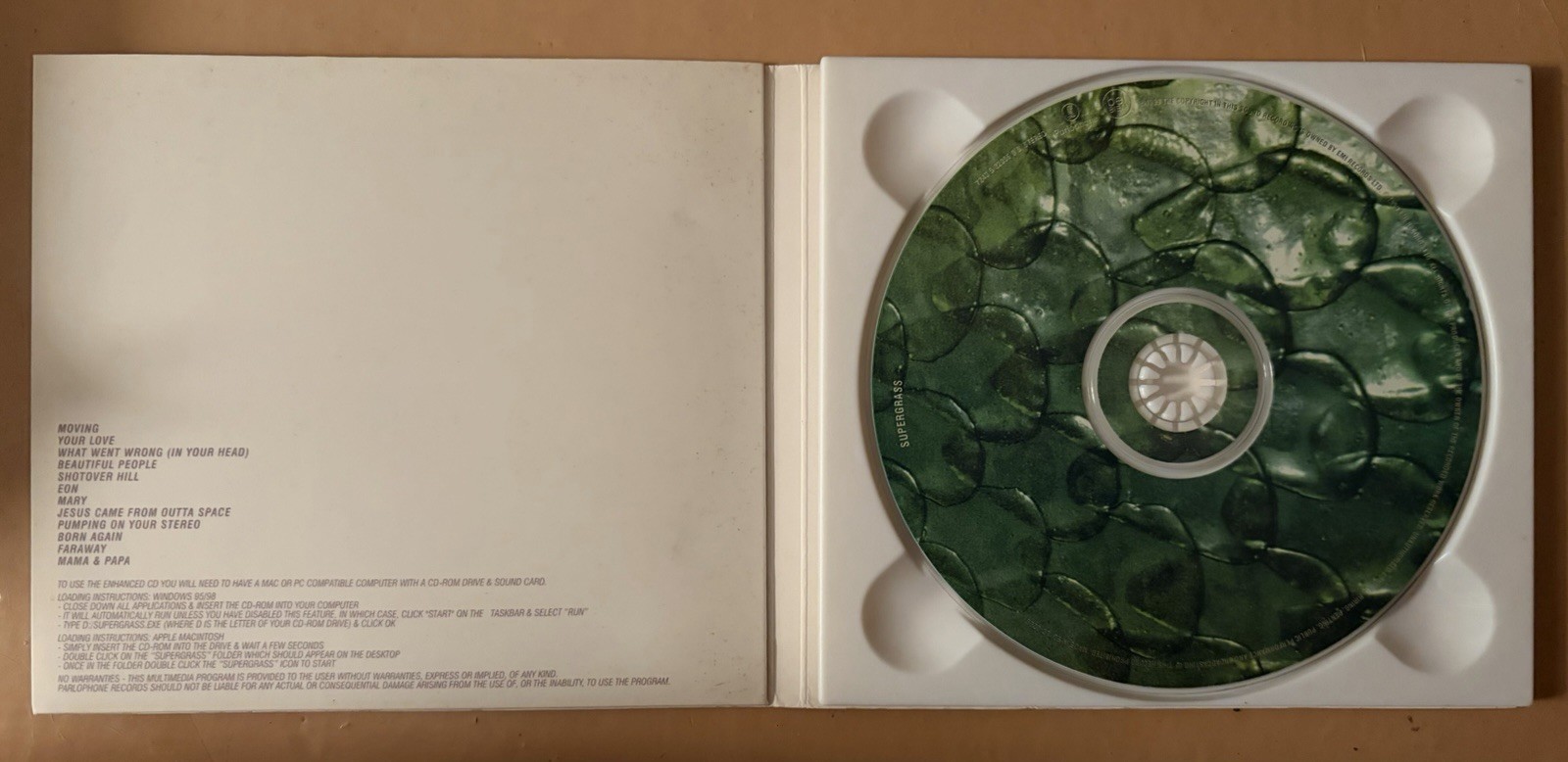 Supergrass Supergrass 1999 Limited Edition Enhanced CD