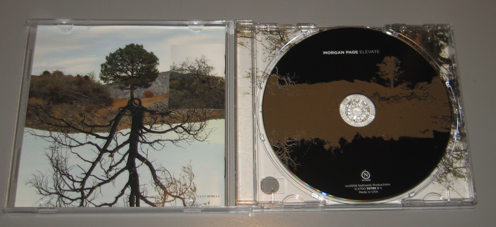 Morgan Page - Elevate [PA] (CD, 2008, Nettwerk)