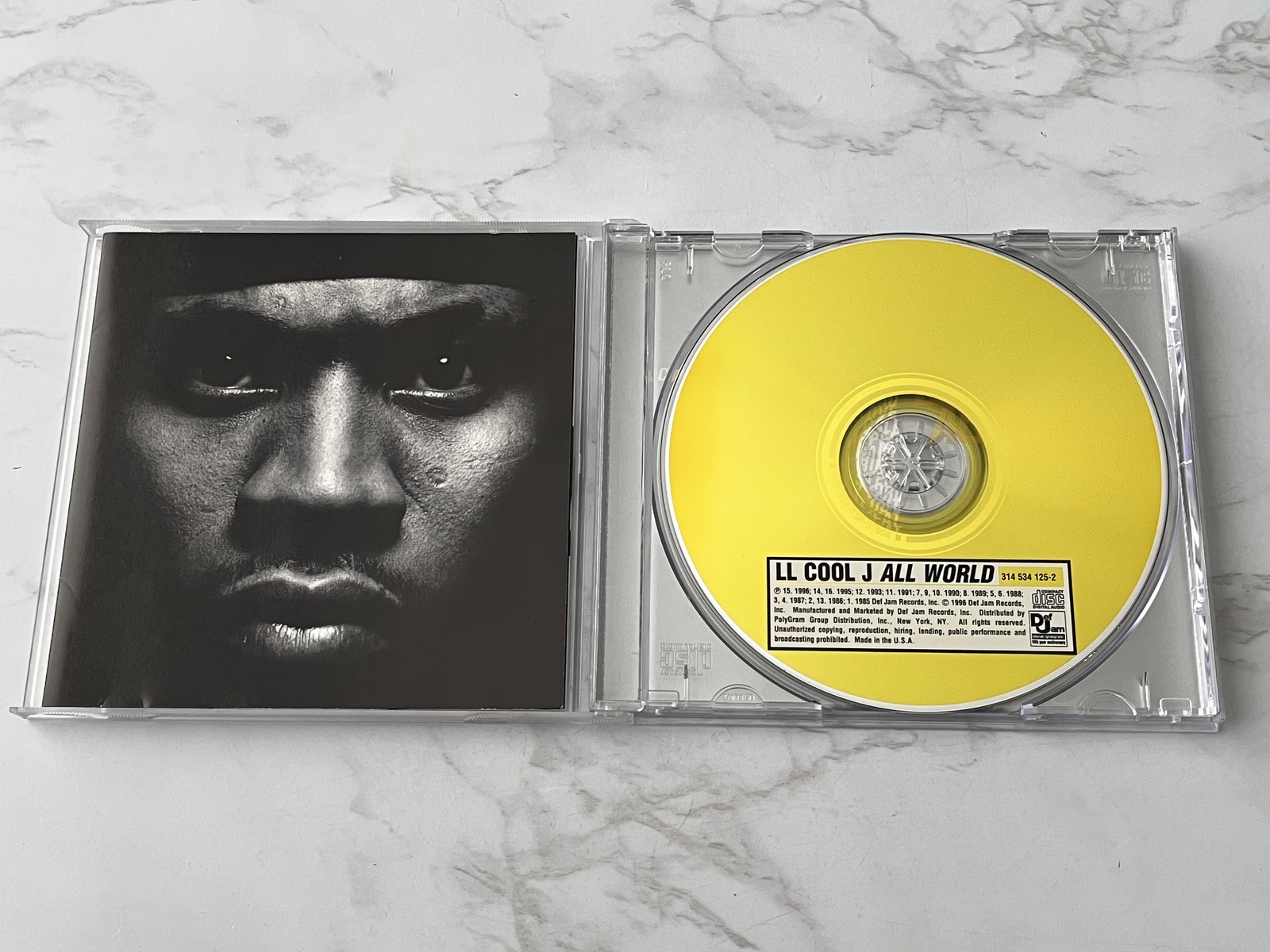 LL Cool J All World CD 1996 Def Jam 314 534 125-2 COMPILATION BOYZ II MEN