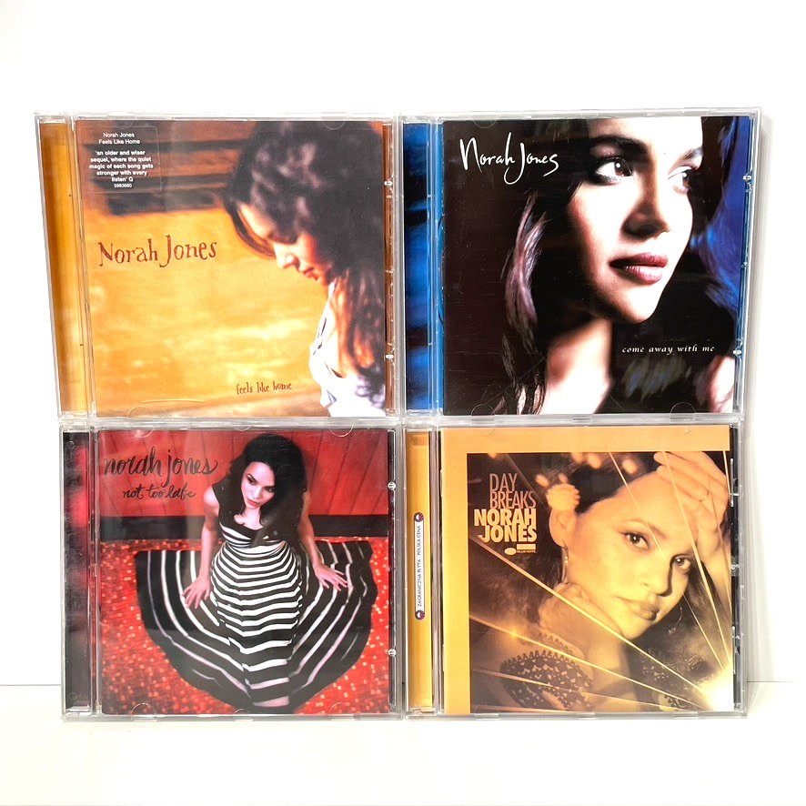 Norah Jones 4 CD Music Album Collection 52 Great Hit Tracks Singer-Songwriter