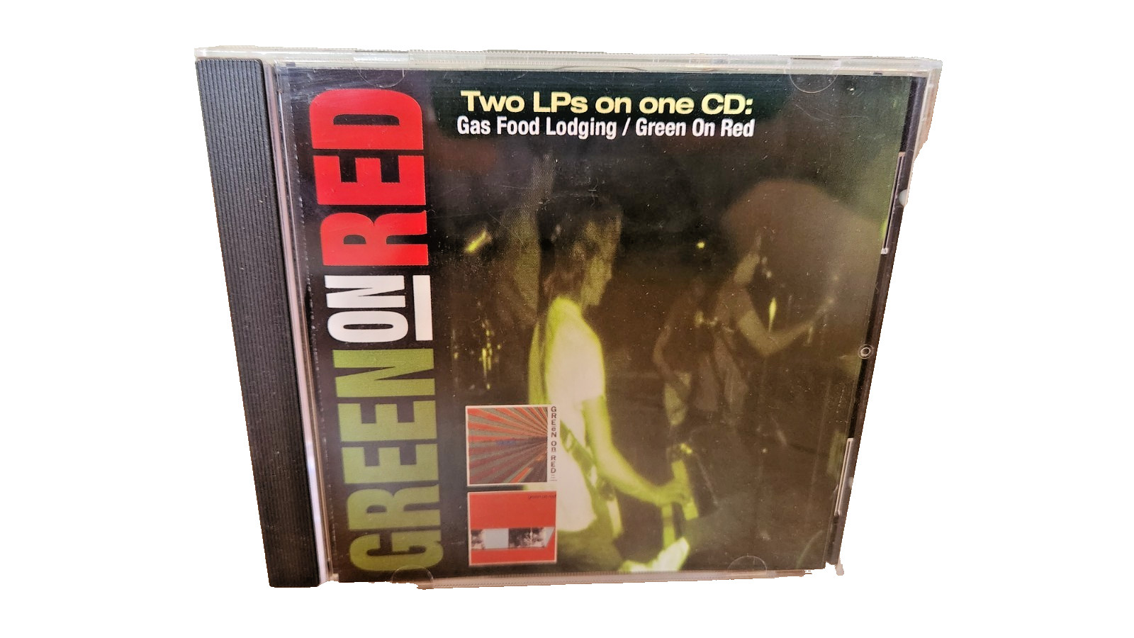 Green On Red self titled s/t / Gas Food Lodging cd 2 LPs on 1 Restless label 80s